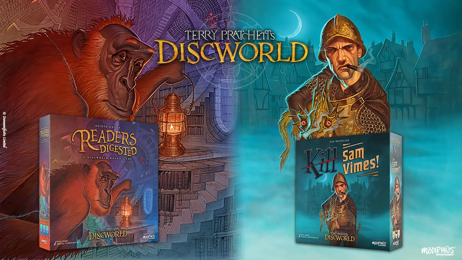 Modiphius Announces Official Discworld Board Games Will Be Available