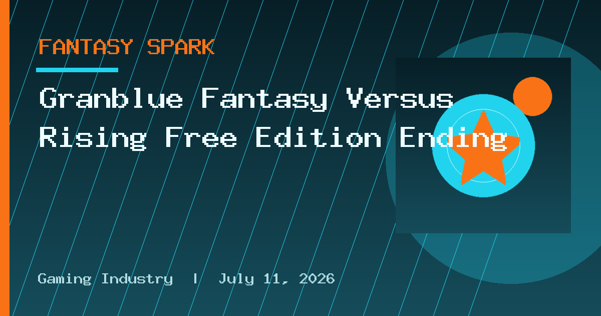 Granblue Fantasy Versus Rising Free Edition Ending