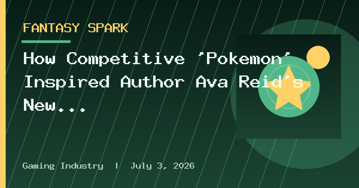 How Competitive ‘Pokémon’ Inspired Author Ava Reid’s New Dystopian YA Series