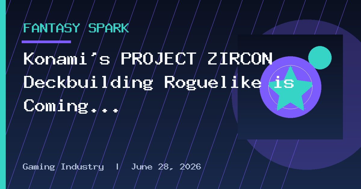 Konami’s PROJECT ZIRCON Deckbuilding Roguelike is Coming to Steam