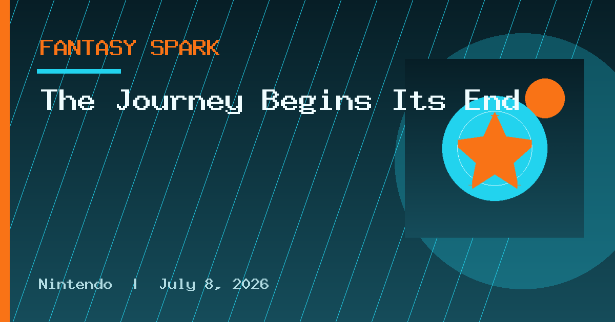 The Journey Begins Its End